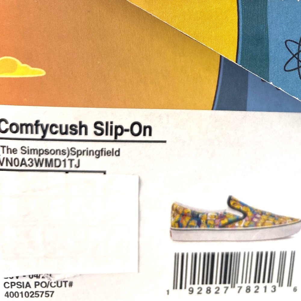 VANS  x The Simpsons Comfycush Slip-On Canvas W - Picture 13 of 13